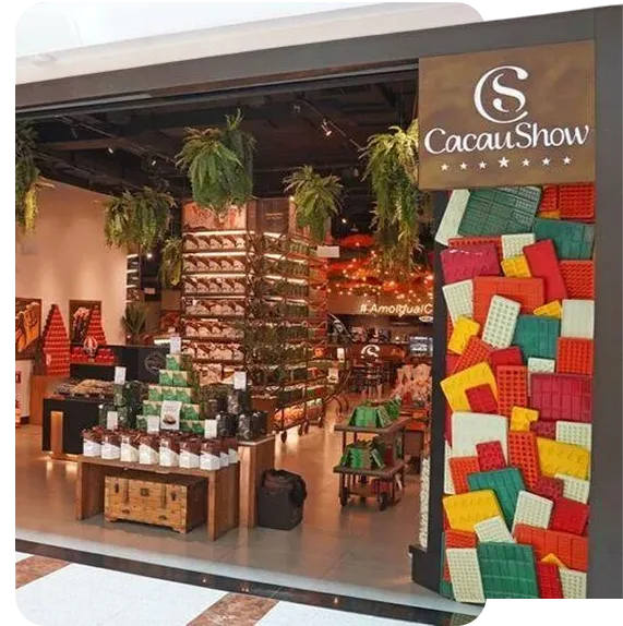 Imagem de uma loja da cacau